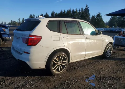 2015 BMW X3 xDrive35I from USA, damaged, VIN 5UXWX7C58F0K33976